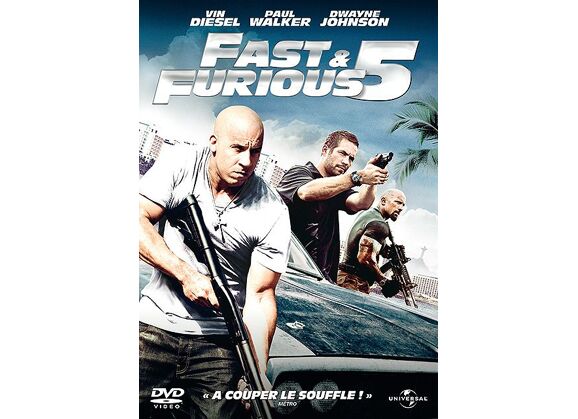 Image DVD Fast & Furious 5 DVD Zone 2