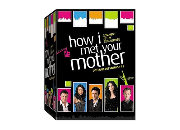 Image DVD How I Met Your Mother - L'intégrale Des Saisons 1 À 5 - Pack DVD Zone 2