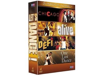 DVD  Let's Dance ! - Coffret - Chicago + Alive + Le Défi + One Last Dance - Pack DVD Zone 2