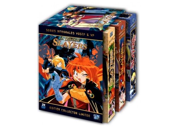 Image DVD Slayers - Intégrale En Coffret - Collector - Saisons 1 À 3 + Films - Vostfr/Vf (Coffret De 24 Dvd) DVD Zone 2