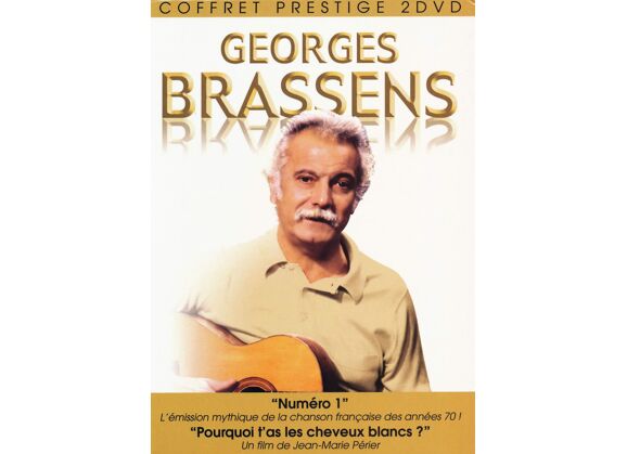 Image DVD Coffret Georges Brassens - Édition Prestige DVD Zone 2