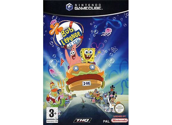 Image Jeux Vidéo Bob L'Eponge Le Film Xbox GameCube Game Cube