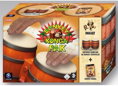 Jeux Vidéo Donkey Konga Pack Game Cube