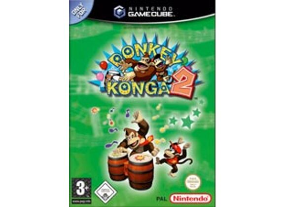 Image Jeux Vidéo Donkey Konga 2 Game Cube