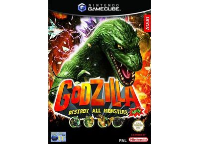Image Jeux Vidéo Godzilla Destroy All Monsters Melee Game Cube