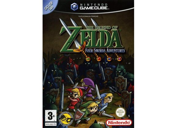 Image Jeux Vidéo The Legend of Zelda Four Swords Adventures Game Cube