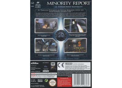 Jeux Vidéo Minority Report Game Cube
