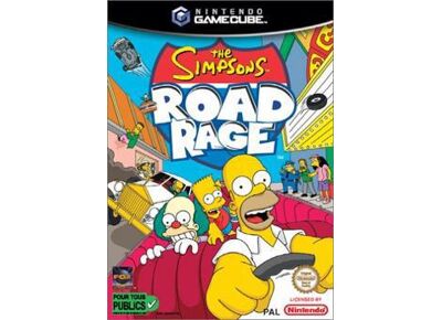 Image Jeux Vidéo Simpsons, The Road Rage Game Cube