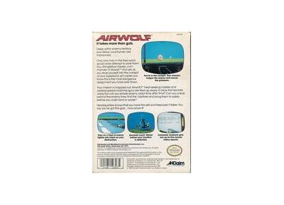 Jeux Vidéo Airwolf NES/Famicom