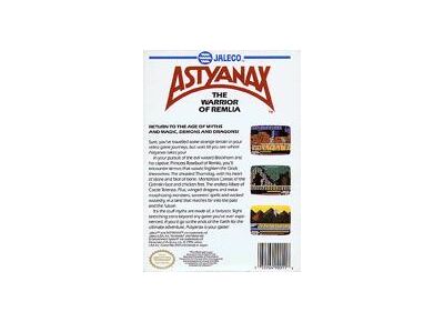 Image Jeux Vidéo Astyanax NES/Famicom