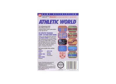 Jeux Vidéo Athletic World NES/Famicom