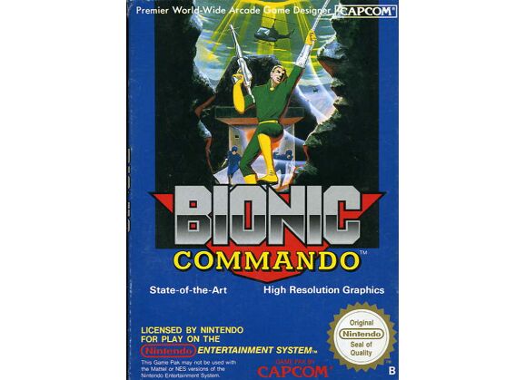 Image Jeux Vidéo Bionic Commando NES/Famicom