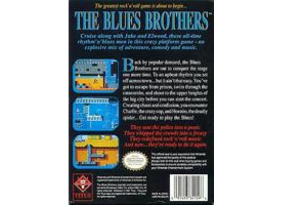 Image Jeux Vidéo The Blues Brothers NES/Famicom