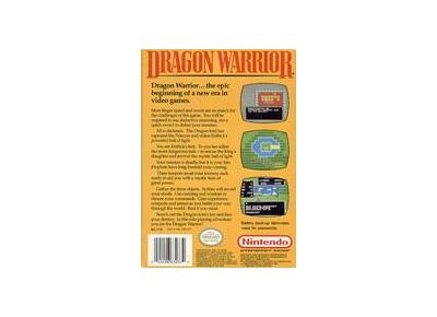 Image Jeux Vidéo Dragon Warrior NES/Famicom