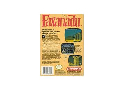 Jeux Vidéo Faxanadu NES/Famicom