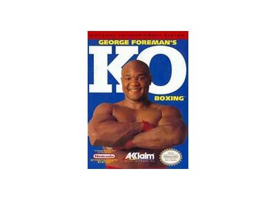 Jeux Vidéo George Foreman's KO Boxing NES/Famicom