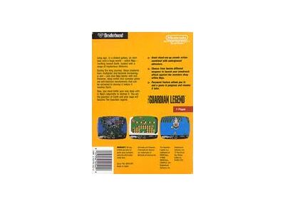 Image Jeux Vidéo The Guardian Legend NES/Famicom