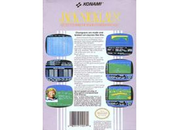 Image Jeux Vidéo Jack Nicklaus' Greatest 18 Holes of Major Championship Golf NES/Famicom