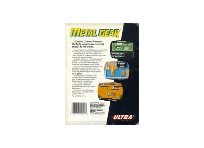 Image Jeux Vidéo Metal Gear NES/Famicom