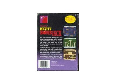 Image Jeux Vidéo Mighty Bomb Jack NES/Famicom