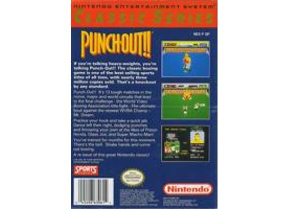 Image Jeux Vidéo Mike Tyson's Punch-Out!! NES/Famicom