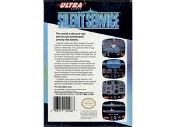 Image Jeux Vidéo Silent Service NES/Famicom