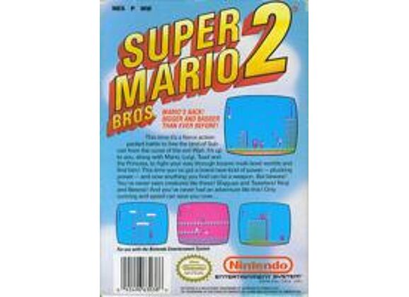 Image Jeux Vidéo Super Mario Bros. 2 NES/Famicom