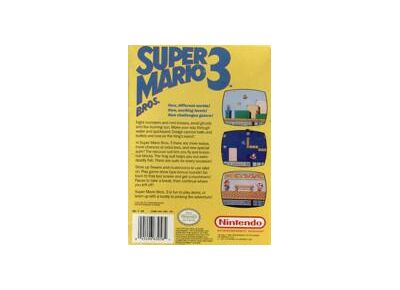 Image Jeux Vidéo Super Mario Bros. 3 NES/Famicom
