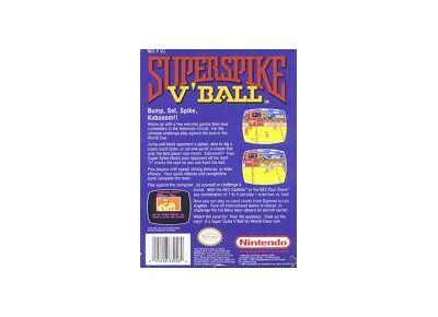 Jeux Vidéo Super Spike V'Ball NES/Famicom