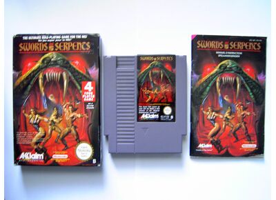 Jeux Vidéo Swords and Serpents NES/Famicom
