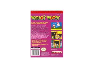 Jeux Vidéo Wario's Woods NES/Famicom