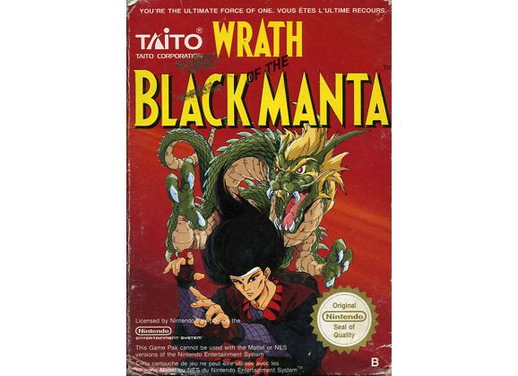Image Jeux Vidéo Wrath of the Black Manta NES/Famicom