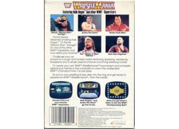 Image Jeux Vidéo WWF WrestleMania NES/Famicom