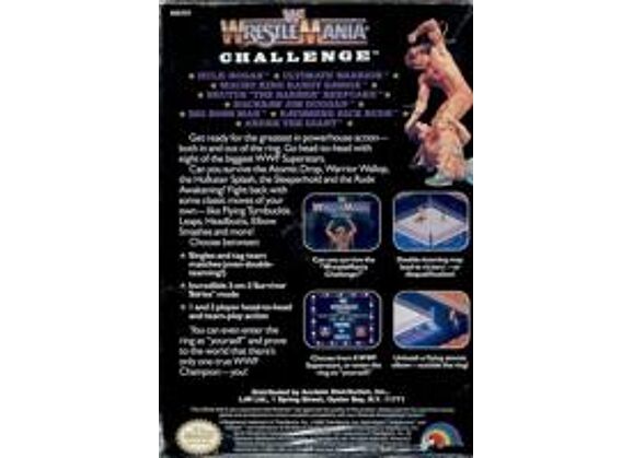 Image Jeux Vidéo WWF WrestleMania Challenge NES/Famicom
