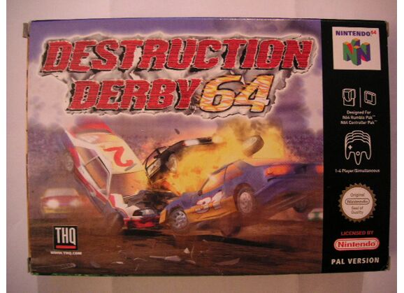 Image Jeux Vidéo Destruction Derby 64 Nintendo 64