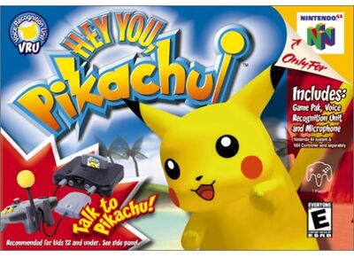 Image Jeux Vidéo Hey You, Pikachu! Nintendo 64