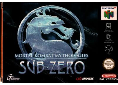 Image Jeux Vidéo Mortal Kombat Mythologies Sub-Zero Nintendo 64