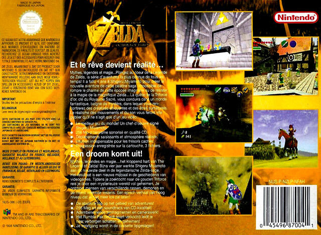 The Legend Of Zelda Ocarina Of Time Nintendo 64