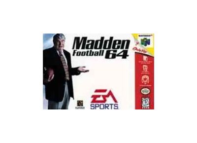 Image Jeux Vidéo Madden Football 64 Nintendo 64