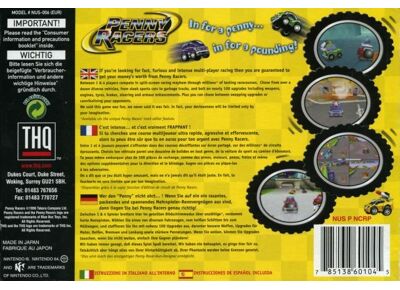 Jeux Vidéo Penny Racers Nintendo 64