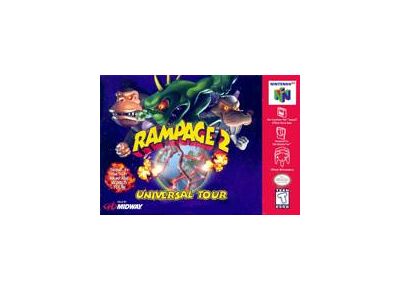 Image Jeux Vidéo Rampage 2 Universal Tour Nintendo 64