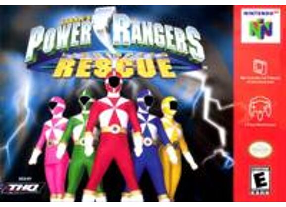 Image Jeux Vidéo Saban's Power Rangers Lightspeed Rescue Nintendo 64