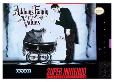 Jeux Vidéo Addams Family Values Super Nintendo