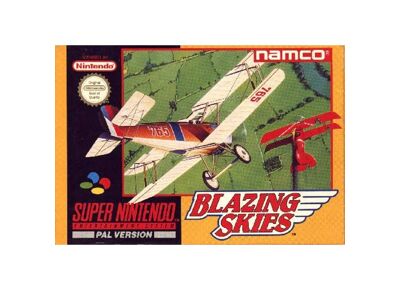 Jeux Vidéo Blazing Skies Super Nintendo