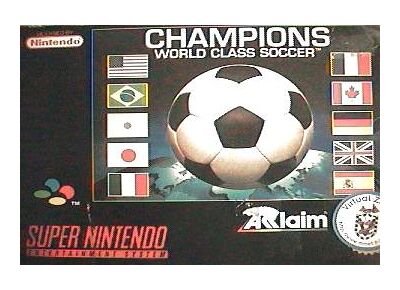 Jeux Vidéo Champions World Class Soccer Super Nintendo