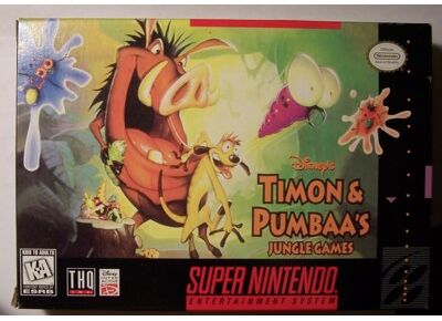 Image Jeux Vidéo Disney's Timon & Pumbaa's Jungle Super Nintendo