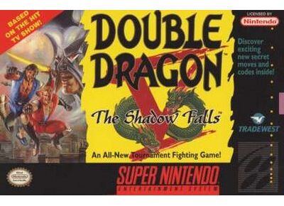 Image Jeux Vidéo Double Dragon V The Shadow Falls Super Nintendo