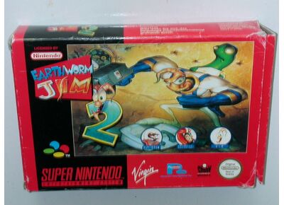 Jeux Vidéo Earthworm Jim 2 Super Nintendo