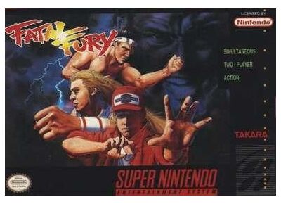 Jeux Vidéo Fatal Fury Super Nintendo