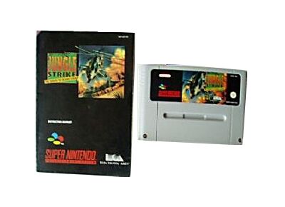 Jeux Vidéo Jungle Strike The Sequel to Desert Strike Super Nintendo